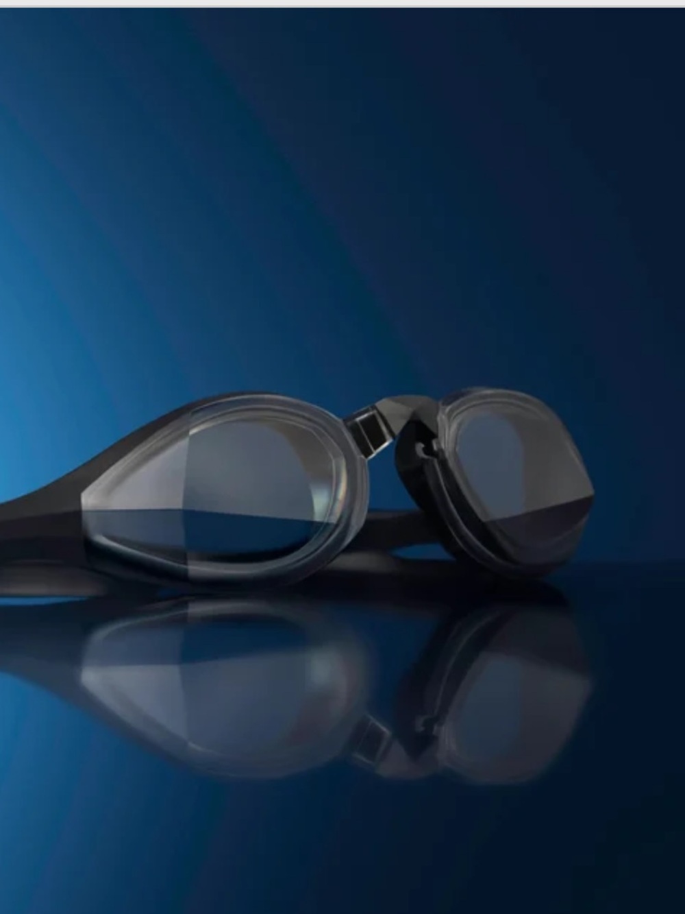 the THEMAGIC5 Vector Clear Magic custom-fit swimming goggles